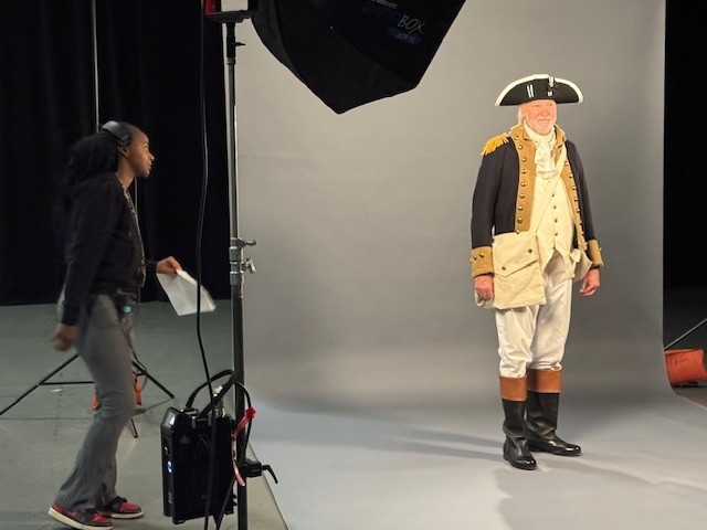 Spargo at PBS studio